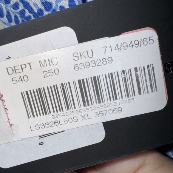 NWT Bugatchi New Size XL Axel Paisley Print Shirt Cotton NEW - Picture 6 of 13